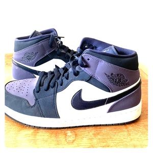 Air Jordan 1 Mid “Obsidian Sanded Purple”